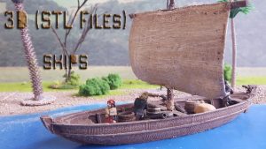 3D printable ships and accessories