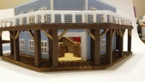 Old West Buildings for HO Scale Train Layouts and Wargaming