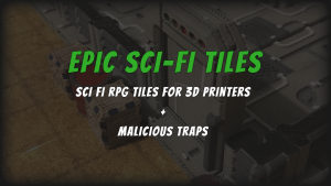 Epic Sci-Fi Tiles: Sci Fi Tiles for 3D Printers (OpenLOCK)