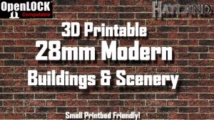 28mm Modular Modern Buildings & Scenery