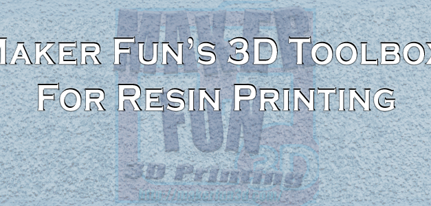 Resin 3D Printer ToolBox – For a cleaner experience