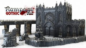 Rampage Gothic - 3d Printable Scenery Building System
