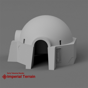 Star Wars Classic Domed House - Early Render
