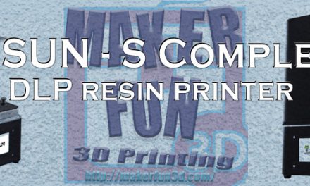 FLSUN – S Complete – A new Resin Based DLP Printer