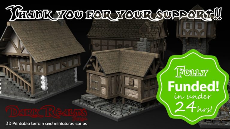 Printable 3D Terrain &amp; Miniatures Kickstarters: December 2018 » 3D ...