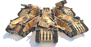 MAV3RICK - Modular 3D Printable Tank Kit in 28mm Scale
