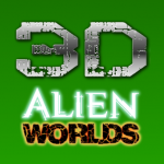 3D Alien Worlds