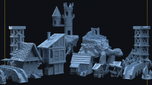 Fantasy / Medieval 3D Printable Terrain