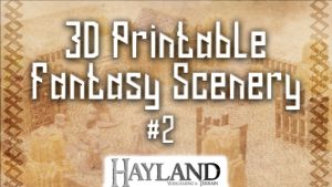 3D Printable 28mm Fantasy Scenery #2 - STL Files