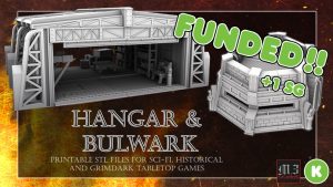 Hangar and Bulwark - Wargaming & Skirmish Printable Terrain
