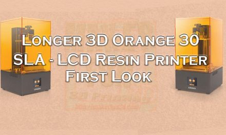Orange 30 : SLA – MLCD Resin printer from Longer 3D
