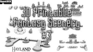 3D Printable 28mm Fantasy Scenery #3