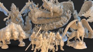 Bestiary - 3D Printable Models