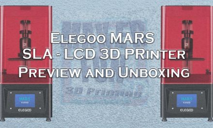 Elegoo Mars SLA-LCD 3D Resin Printer – Preview
