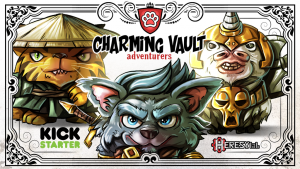 Charming Vault Adventurers - D&D inspired Chibi characters