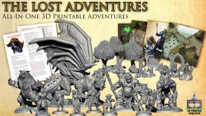 The Lost Adventures: All-In-One 3D Printable Adventures