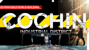 Cochin Industrial District - 3d Printable World Building