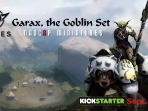 Tribes, Garax the Goblin Set. 3D Printable Miniatures