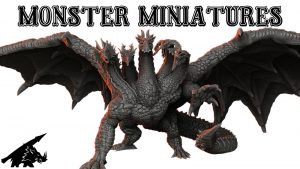Monster Miniatures - 3d Printable Support-Free Tabletop Minis