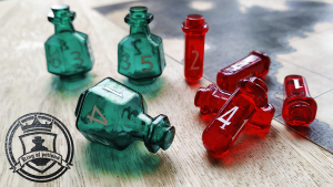 King of Potions - D4, D6 and D8 Potion Dice