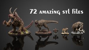 STL Animal Companion Miniatures