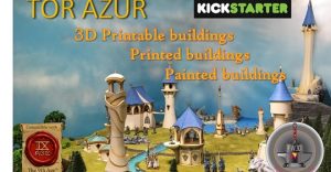 TOR AZUR building elve 3d printing for wargames 24 to 32mm