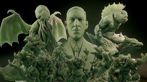 Cthulhu: Lovecraftian Bestiary - 3D Printable Models