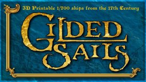 Gilded Sails: 3D-printed ships for the Anglo-Dutch Wars