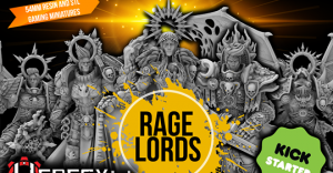 Rage Lords 54mm Female Quality Resin Miniatures by HeresyLab