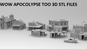 WOW Apocalypse and Modern Warfare 3D printable files in stl
