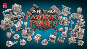 3D Printable Fantasy Props