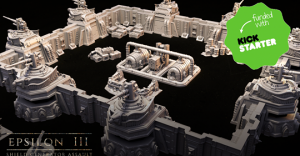 Epsilon III: Shield Generator Assault- 3D Printable Scenery