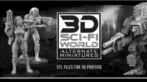 ALTERNATE MINIATURES 3D stl FILES