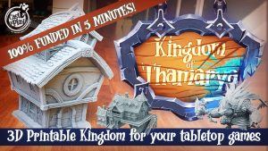 Kingdom of Thamarya | 3D Printable Fantasy City & Monsters